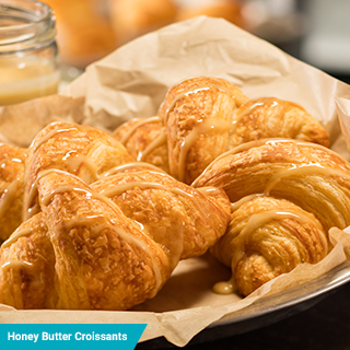 Honey Butter Croissants