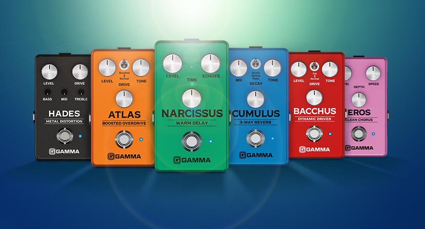 Get Hands-On With GAMMA. Stomp on down to your local store to take these pedals for a test-drive. Learn More