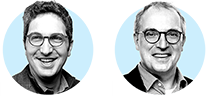 Icon headshots of Daniel Aminetzah and Paul Jenkins