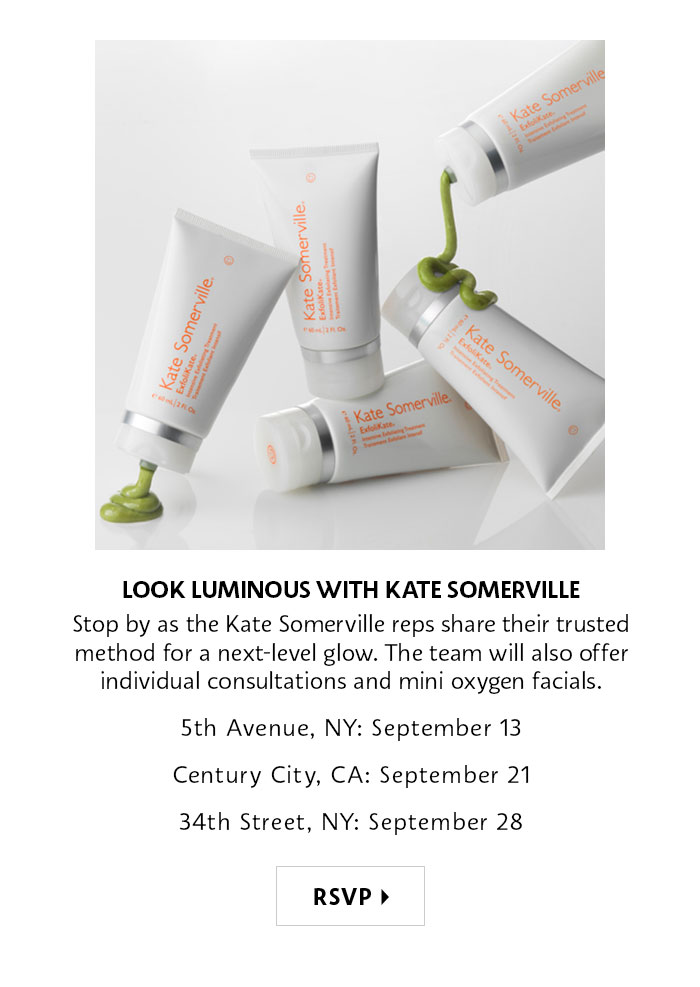 Look Luminous with Kate Somerville