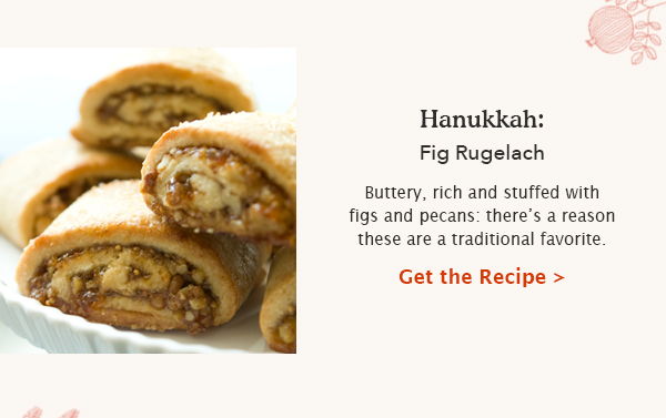 Hanukkah: Fig Rugelach