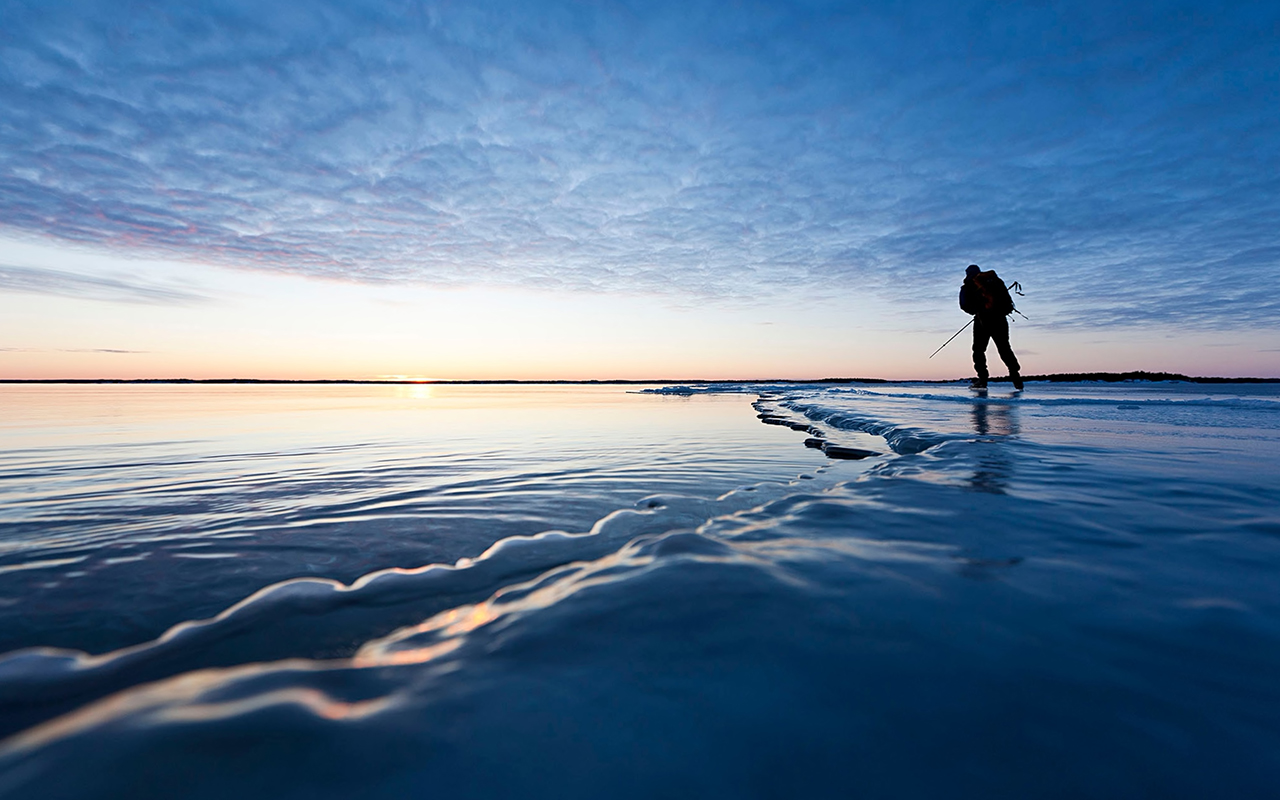 Looking for the best ice to skate near Haradskar, Sweden.