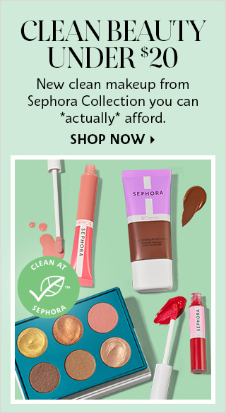 New Clean Makeup from Sephora Collection