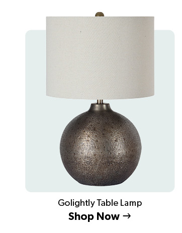 Golightly Table Lamp. Click to shop now.