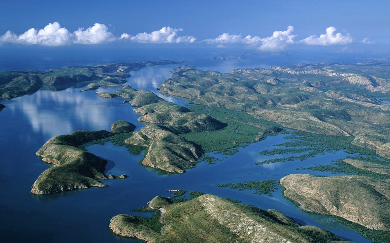 Talbot Bay is among the thousand islands making up Western Australia’s pristine Buccaneer Archipelago, where Indigenous peoples will co-manage three new marine parks.