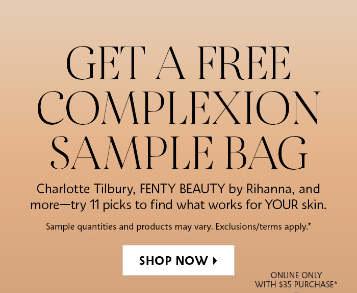 Get A Free Complexion Sample Bag