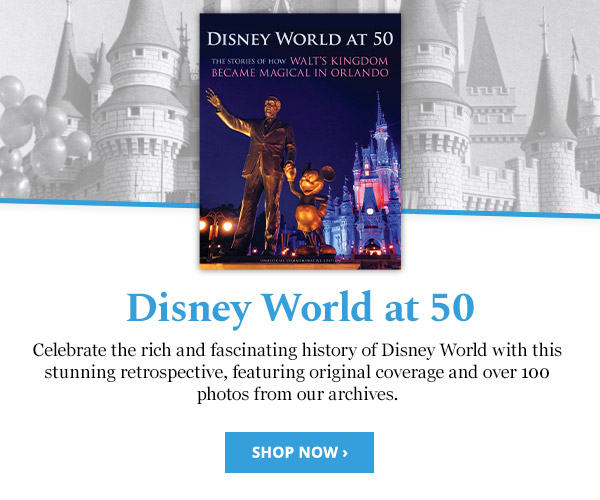 Shop the NEW 'Disney World at 50' Book