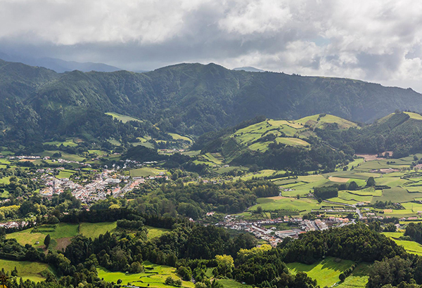 Bubbling hot springs and fumaroles fill Furnas Valley, on the Azorean capital of São Miguel Island.