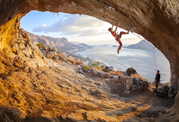 Previously known for harvesting high-quality sea sponges, the Greek island of Kalymnos is now one of the world’s top destinations for sport climbing, a new Olympic event.