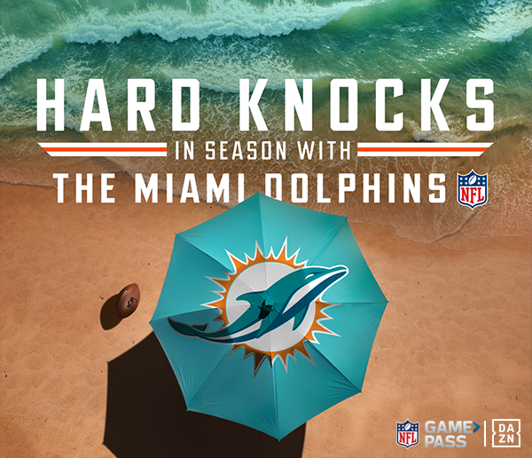 Hard Knocks In Season with the Dolphins on DAZN