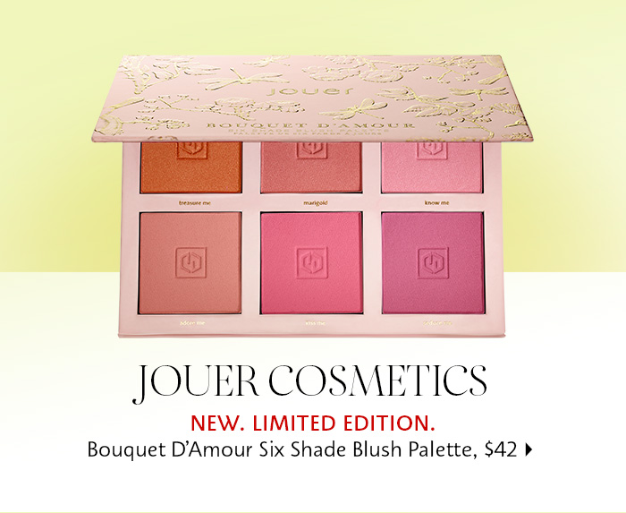 Jouer Cosmetics - Bouquet D'Amour Six Shade Blush Palette