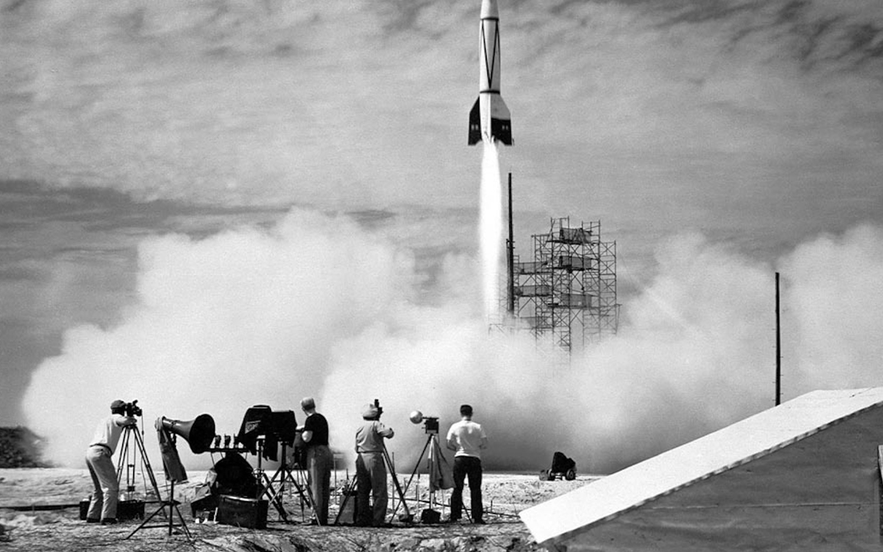 During the Cold War, the United States and the Soviet Union began to build powerful new rockets—which they would eventually use to send humans into space and, ultimately, to the moon.