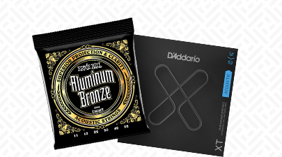 Up to 30% off select guitar strings and accessories