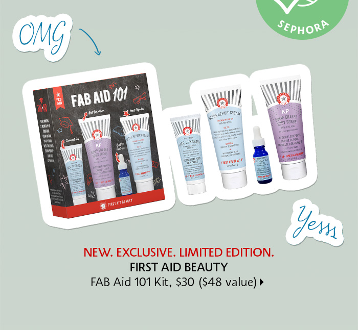 First Aid Beauty FAB Aid 101 Kit