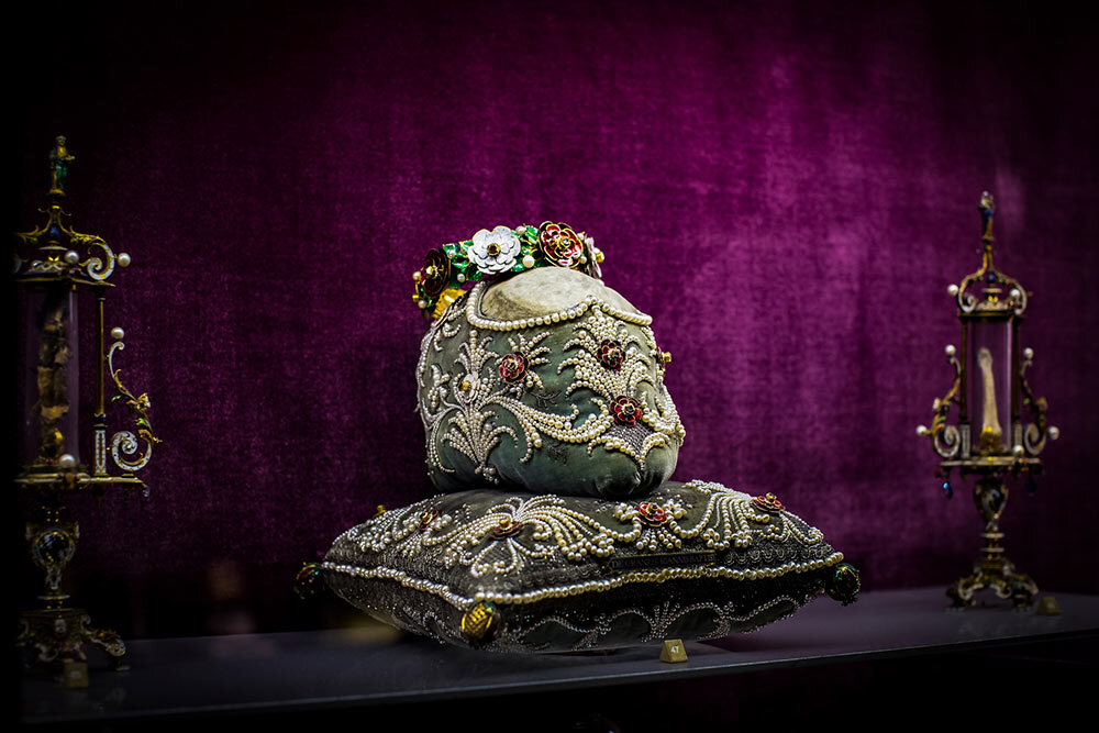 The alleged head of John the Baptist is on display at the Residenz Museum in Munich.