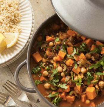 Sweet Potato & Chickpea Tagine