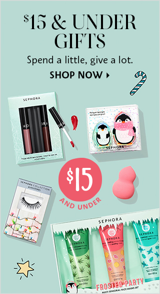 Sephora Collection $15 And Under Gifts