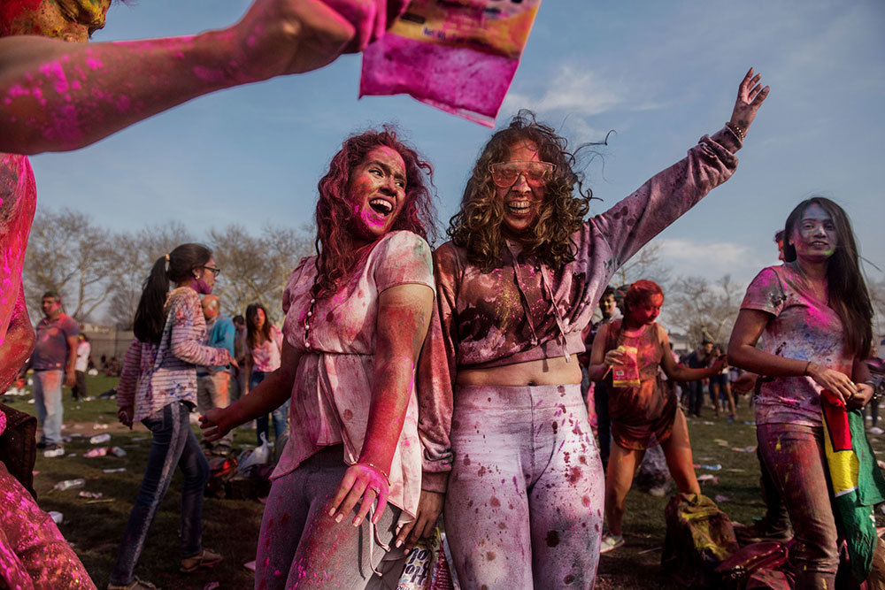 Celebrating Holi