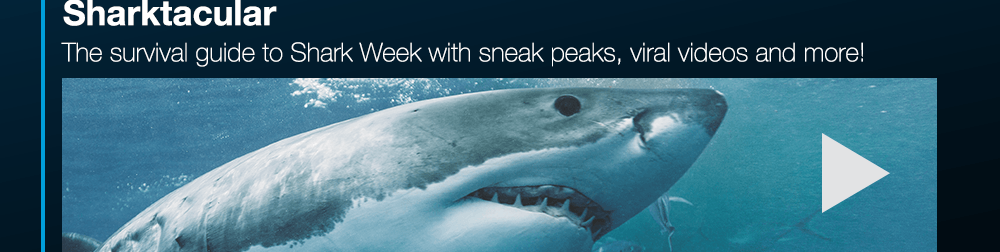 Sharktacular: The survival guide to Shark Week with sneak peaks, viral videos and more!