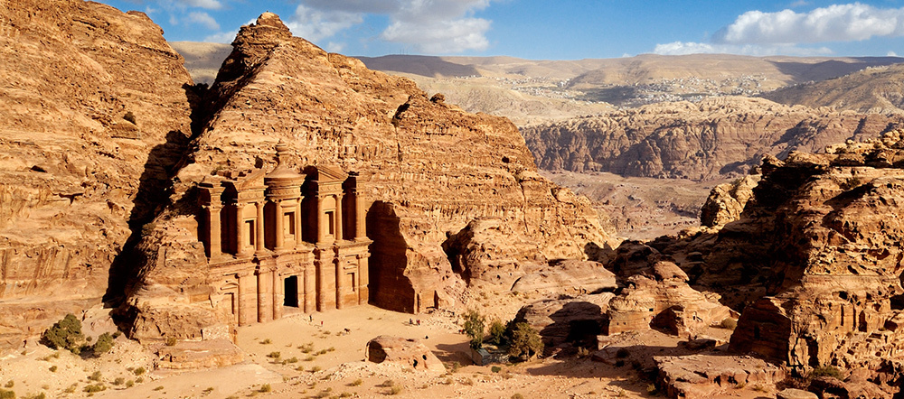 The temple Ed Deir in Petra