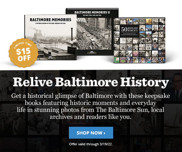 Get $15 OFF Baltimore History Books