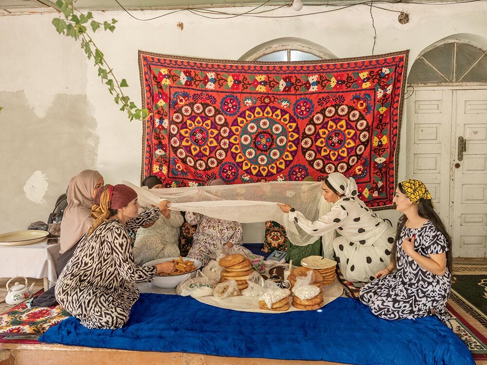 Zoroastrian-influenced ceremony in Uzbekistan