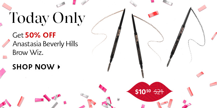 Today Only: Get 50% Off Anastasia Beverly Hills Brow Wiz.