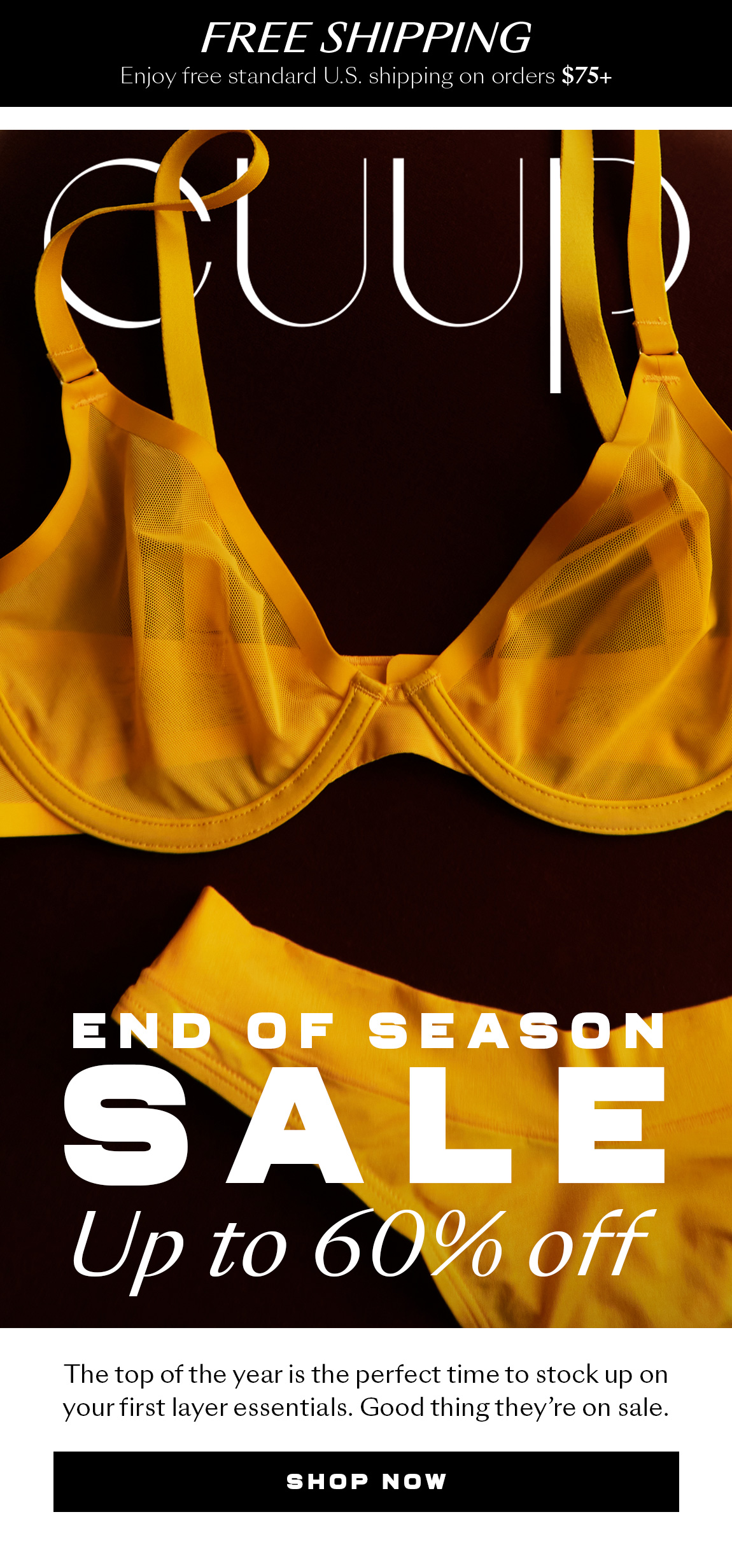 End of season Sale