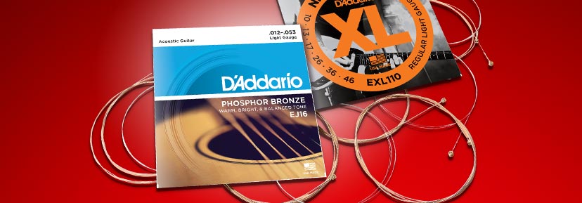 Free D’Addario XL or Phosphor Bronze strings with the purchase of any Setup. Now thru April 12. Get details