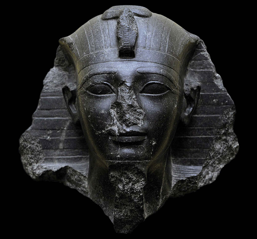 an effigy of the pharoah