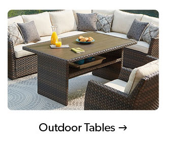 Click to shop Outdoor Tables.