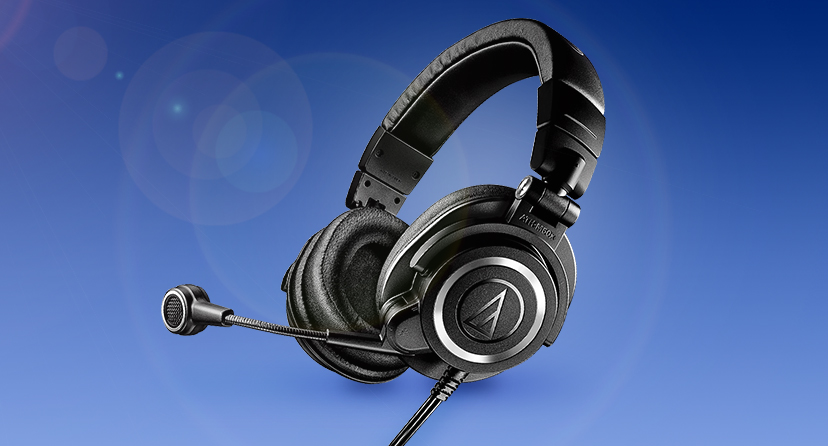 Audio-Technica ATH-M50xSTS StreamSet. Professional headset designed for streamers and content creators. Shop now