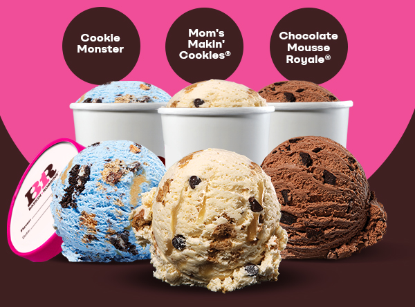 "A sweet comeback!" Three Fresh-Packs of Cookie Monster, Mom's Makin' Cookies® and Chocolate Mousse Royale®