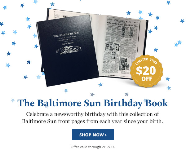 The Baltimore Sun Birthday Book