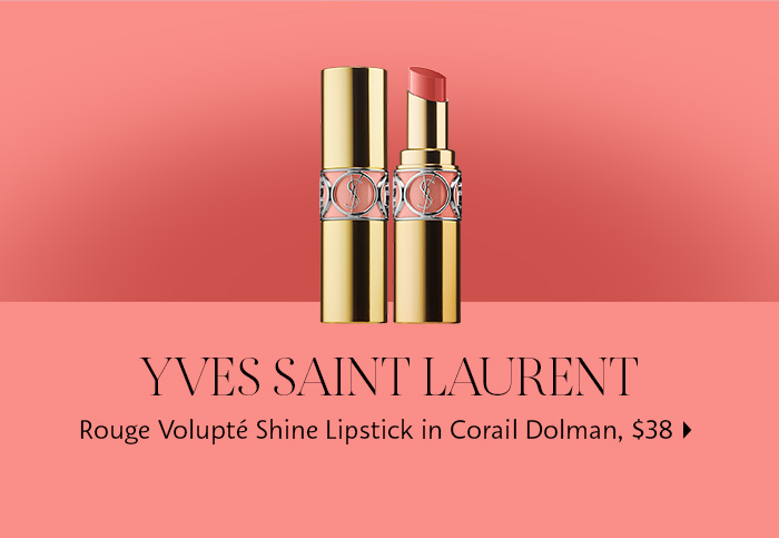 Yves Saint Laurent Rouge Volupte Shine in Corail Dolman