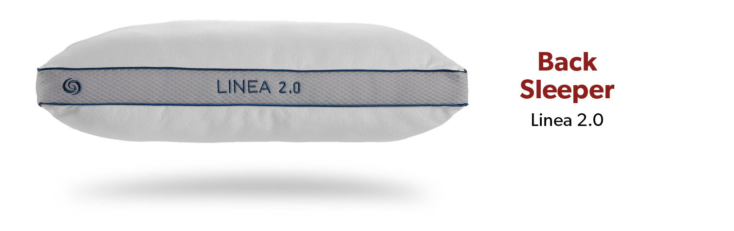 Click to Shop Bedgear Linea Pillow Back Sleeper.