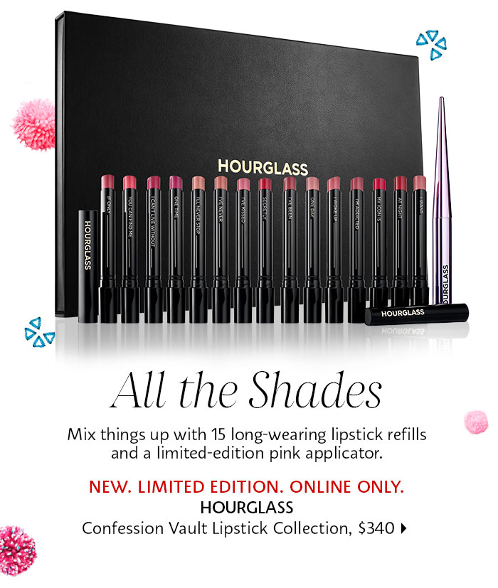 Hourglass Confession Vault Lipstick Collection