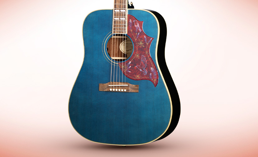 New Epiphone Miranda Lambert Bluebird. The iconic country singers sound and style in a stunning acoustic-electric. Shop Now