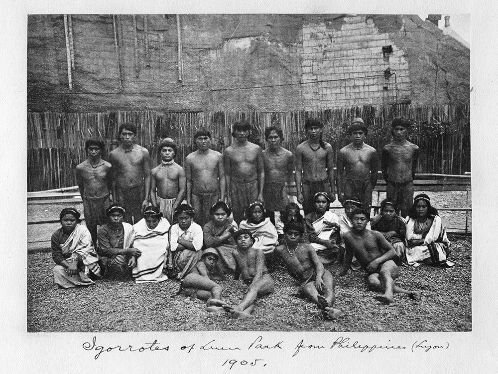 Igorottes at Luna Park in 1905