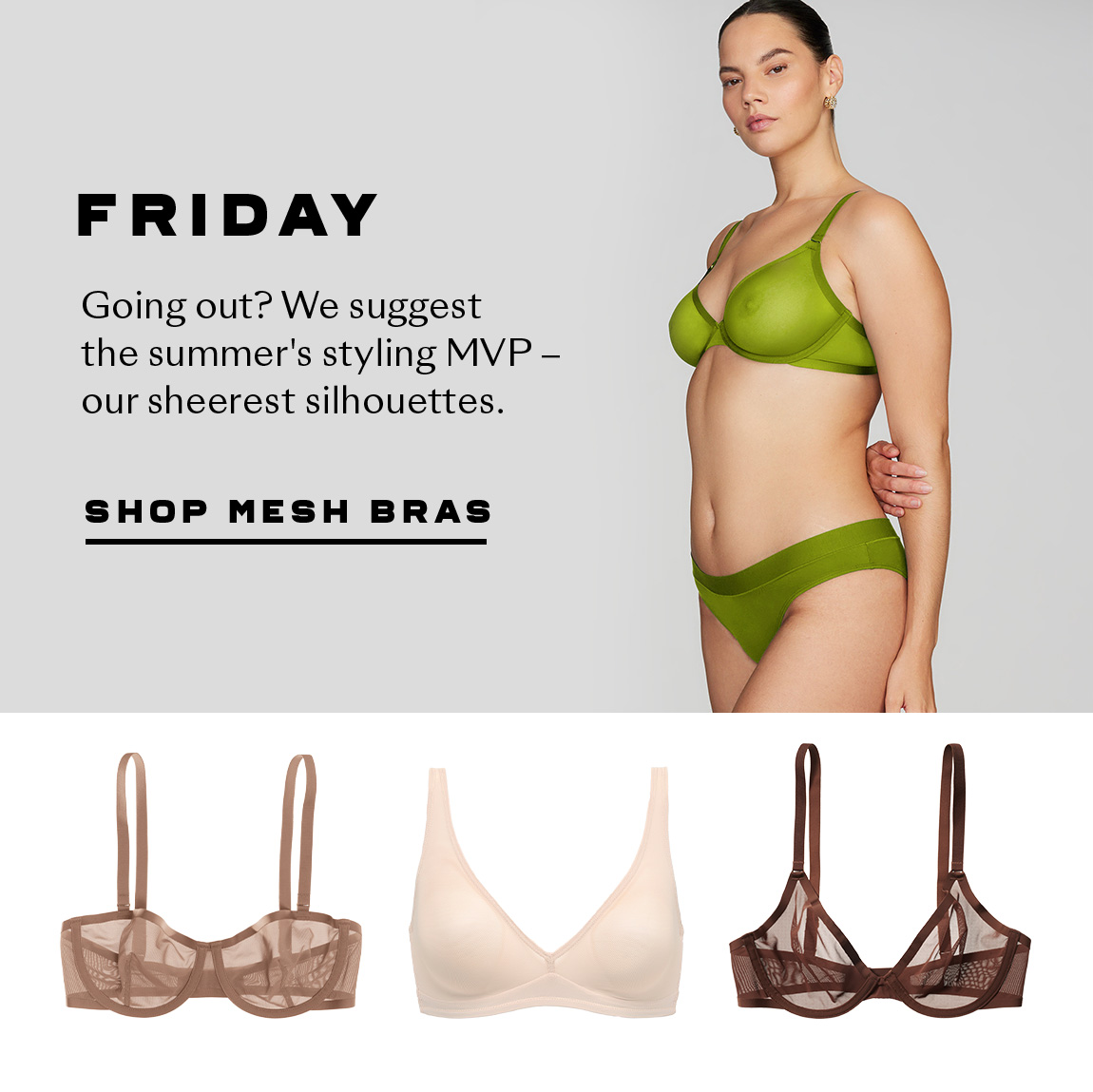 Shop Mesh Bras