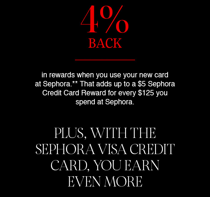 Sephora Credit Card