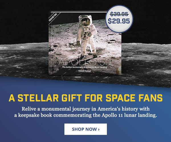 Get $10 OFF on the New 'Apollo 50: The Golden Anniversary of America’s Moon Landing' Book!