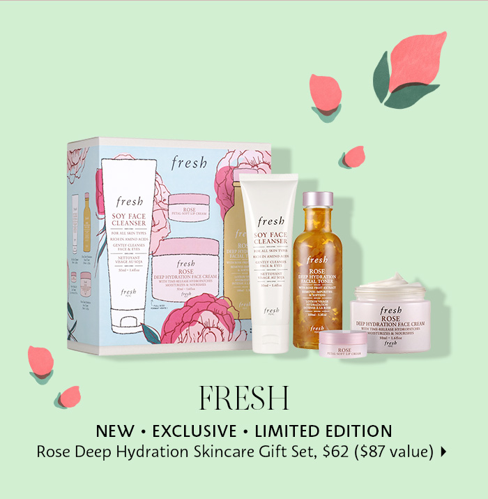 Fresh Rose Skincare Gift