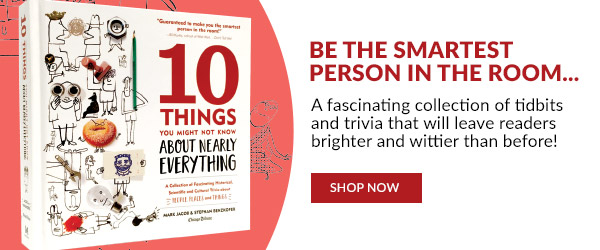 Shop the '10 Things You Might Not Know About Nearly Everything' Book Now