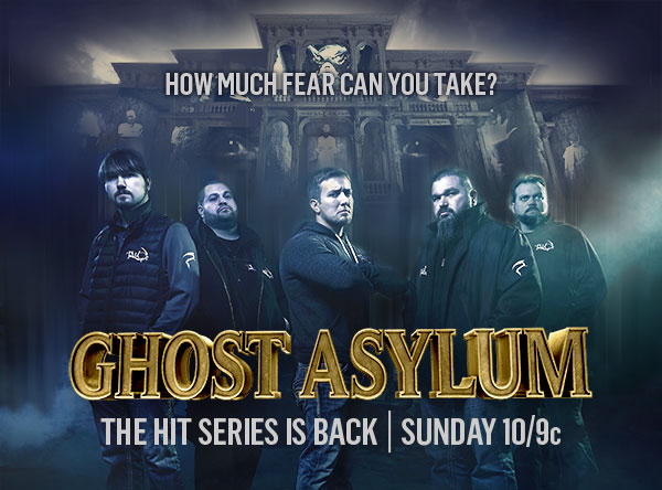 How much fear can you take? Ghost Asylum: The Hit Series Is Back. Sunday at 10/9c on Destination America