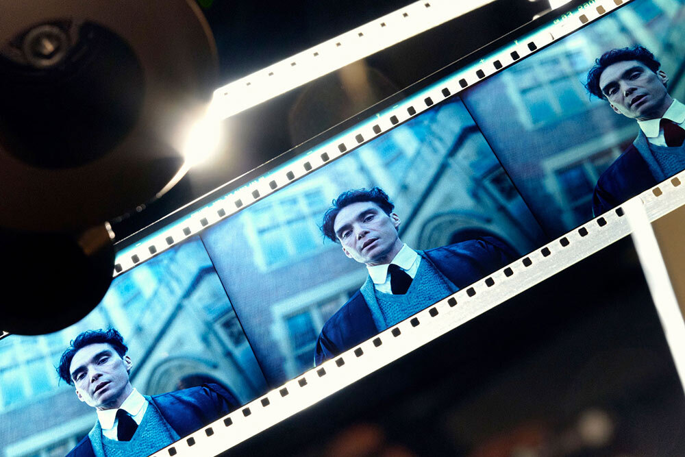 Acclaimed director Christopher Nolan shot his blockbuster Oppenheimer on 70-millimeter IMAX film. Starring Cillian Murphy, the movie strived to get the historical details right in its telling of the story of J. Robert Oppenheimer and the invention of the atomic bomb.