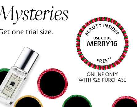 Get a Jo Malone Trial Size**