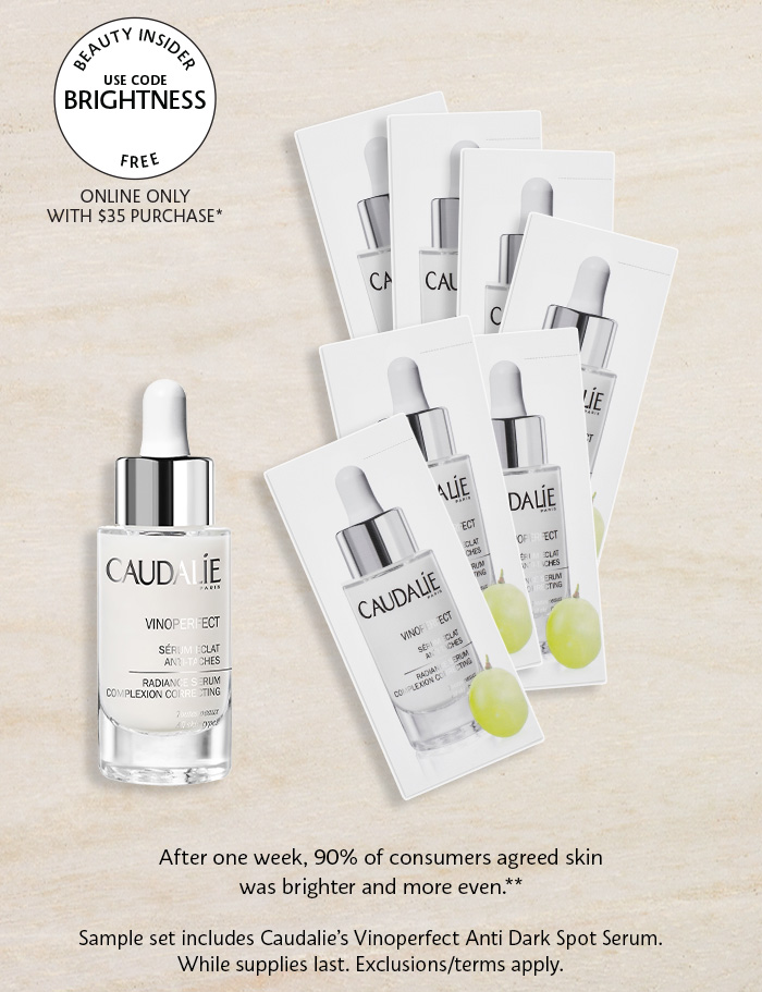 Caudalie Vinoperfect Brightening Moisturizer with Niacinamide