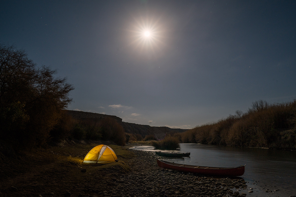 Known for its lack of light pollution, Big Bend National Park, in Texas, bathes campers along the Rio Grande in moonbeams and starlight. The park is part of the world’s largest Dark Sky reserve.