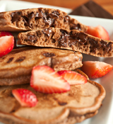 Double Chocolate Pancakes